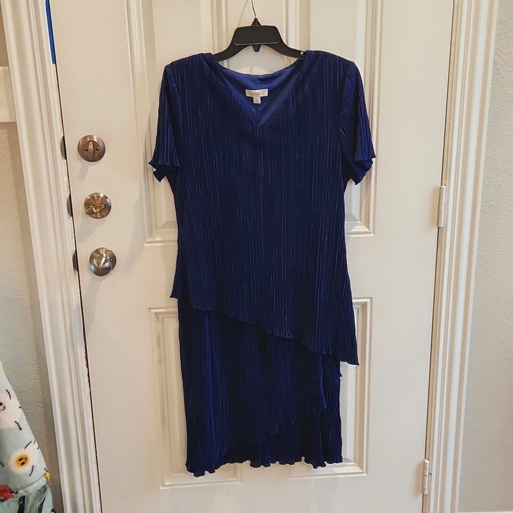 Navy Mother of the Bride dress